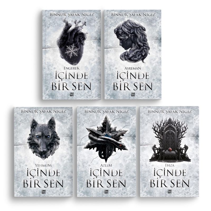 İçı̇nde Bı̇r Sen 5 Kitap Takım (Ciltli) kitap kapağı