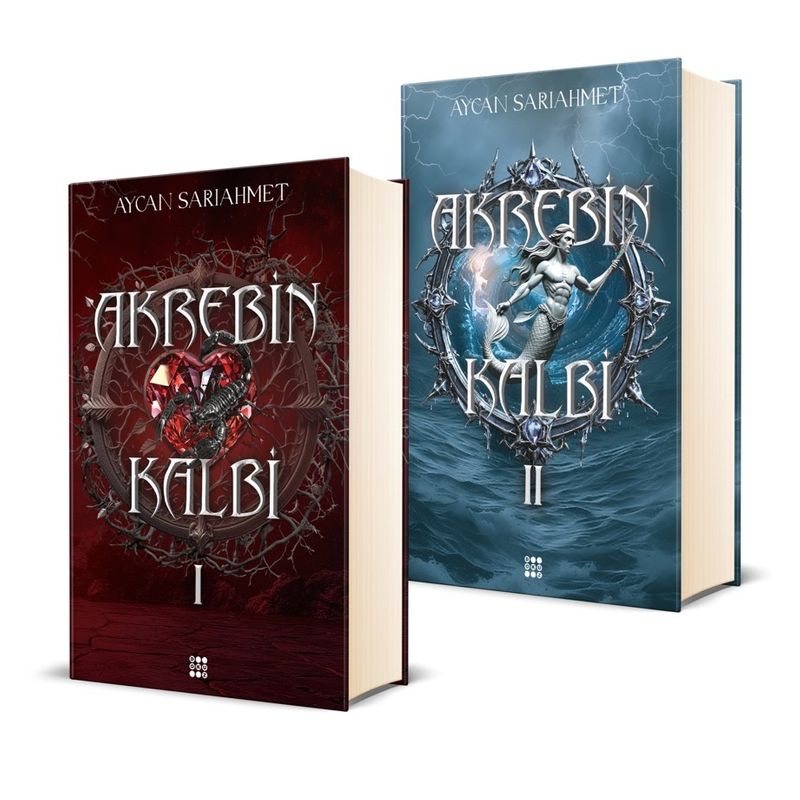 Akrebin Kalbi 2 Kitap Takım (Ciltli) kitap kapağı