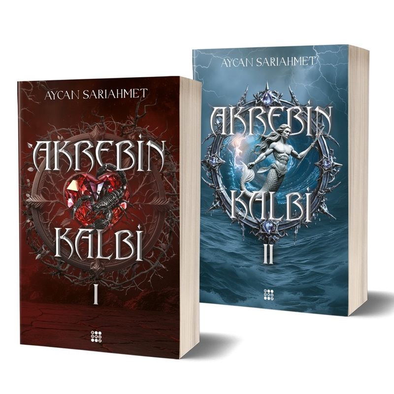 Akrebin Kalbi 2 Kitap Takım (Karton Kapak) kitap kapağı