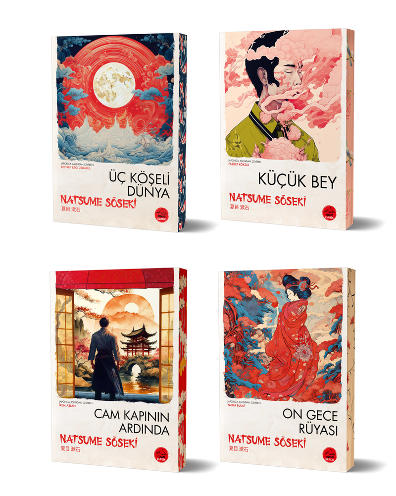 Natsume Soseki Seti (4 Kitap Takım) kitap kapağı