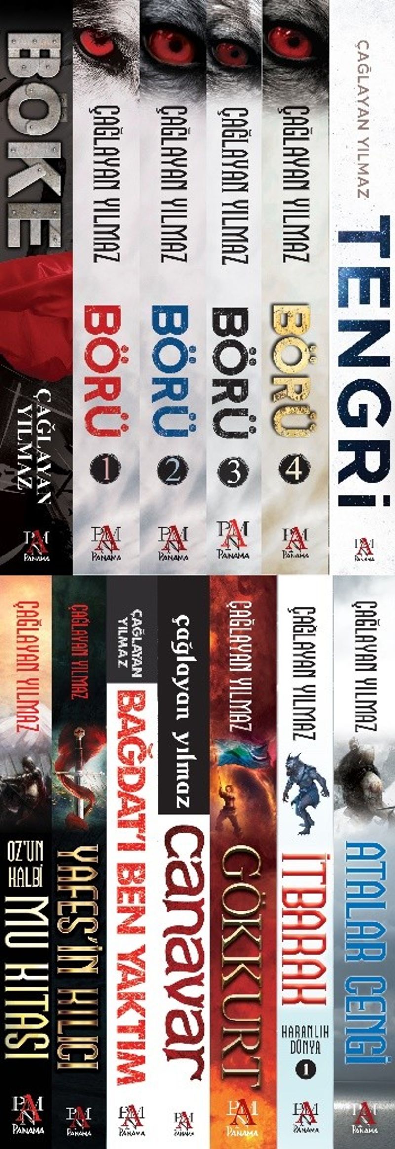 Çağlayan Yılmaz Seti (13 Kitap) kitap kapağı
