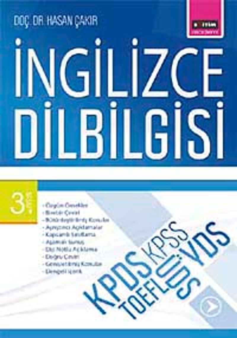 İngilizce Dilbilgisi kitap kapağı