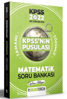 2022 KPSS'NİN Pusulası Matematik Soru Bankası kitap kapağı
