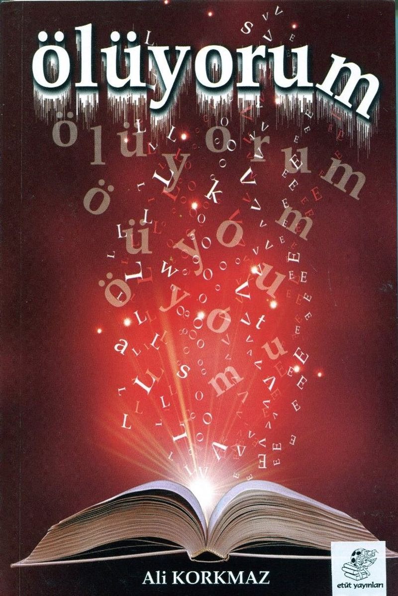 Ölüyorum kitap kapağı