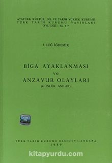 Biga Ayaklanması ve Anzavur Olayları kitap kapağı
