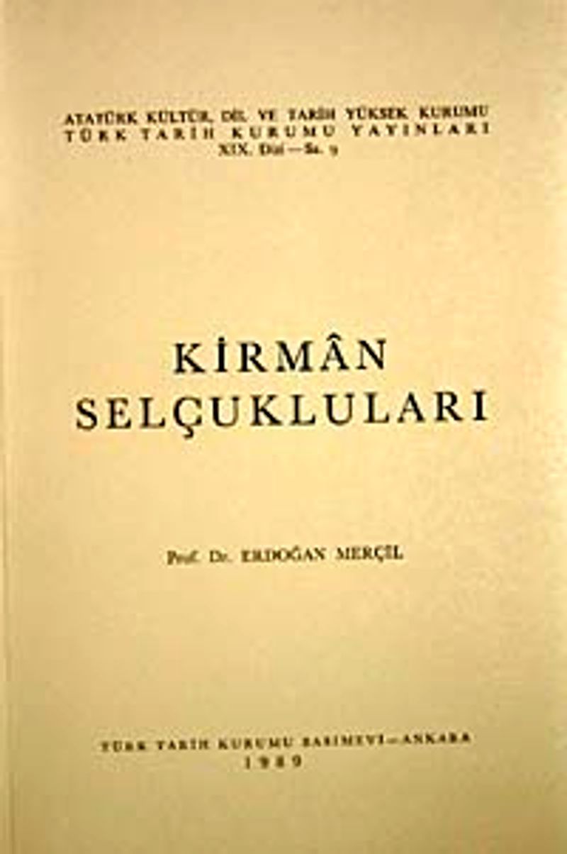 Kirman Selçukluları kitap kapağı