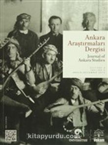 Ankara Araştırmaları Dergisi Cilt : 3 Sayı : 2 / Journal of Ankara Studies kitap kapağı