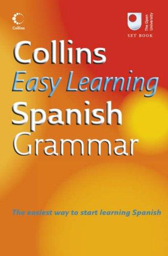 Collins Easy Learning Spanish Grammar In Colour kitap kapağı