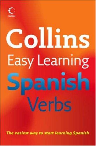 Collins Easy Learning Spanish Verbs In Colour kitap kapağı