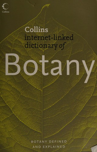 Collins Dictionary of Botany kitap kapağı