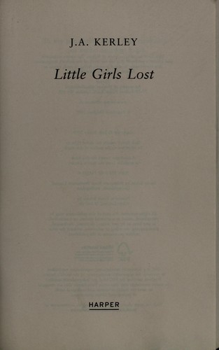 Little Girls Lost kitap kapağı
