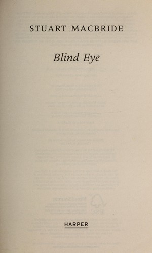 Blind Eye kitap kapağı