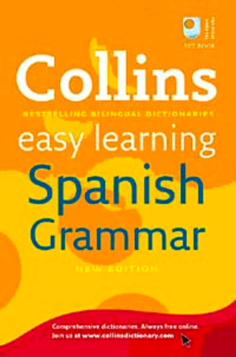 Collins Easy Learning Spanish Grammar (New Edition) kitap kapağı