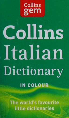 Collins Gem Italian Dictionary kitap kapağı