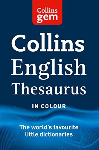 Collins Gem English Thesaurus A-Z kitap kapağı