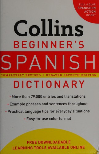 Collins Easy Learning Spanish Dictionary (Seventh Edition) kitap kapağı