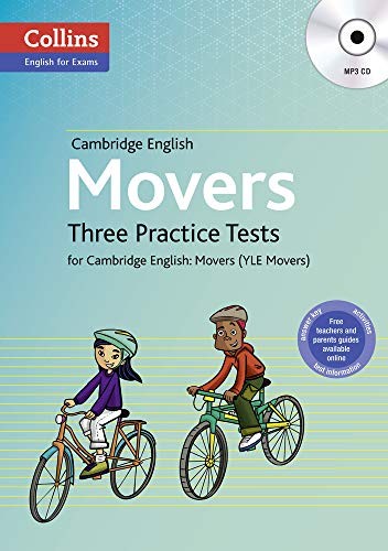 Cambridge English Movers + MP3 CD Three Practice Tests kitap kapağı