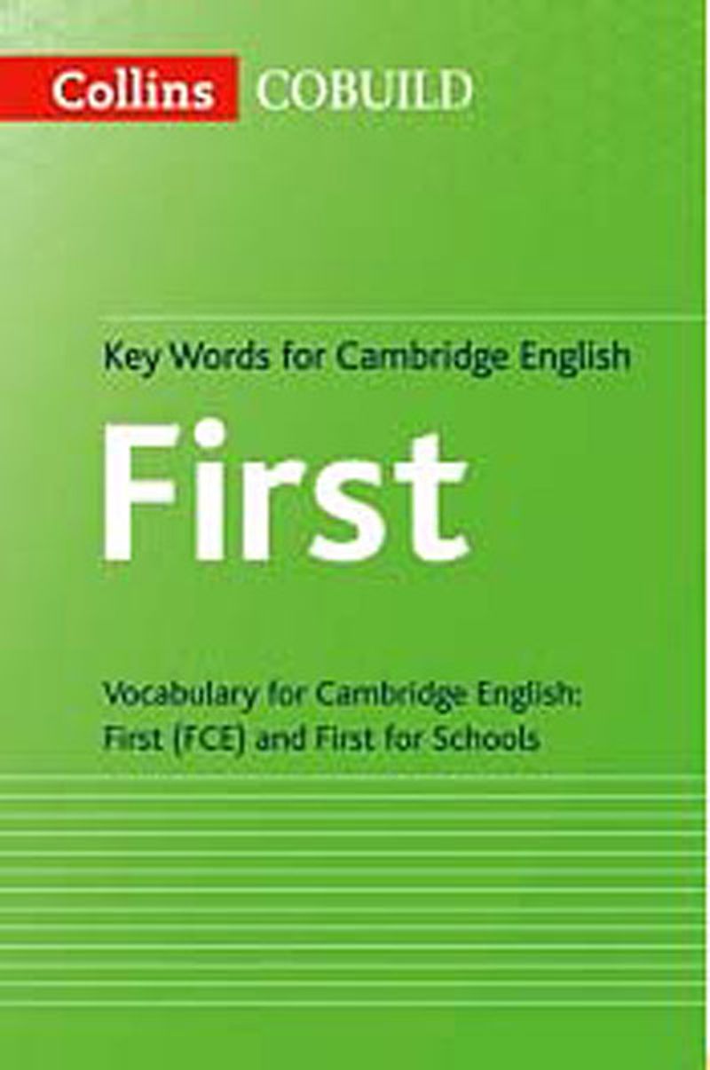 Collins Cobuild Key Words for Cambridge English First: FCE kitap kapağı