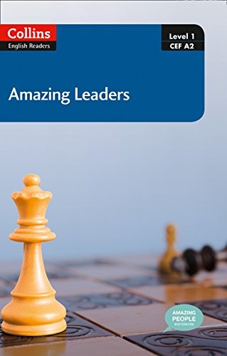Collins English Readers Amazing Leaders +CD (A.People Readers 1) A2 kitap kapağı