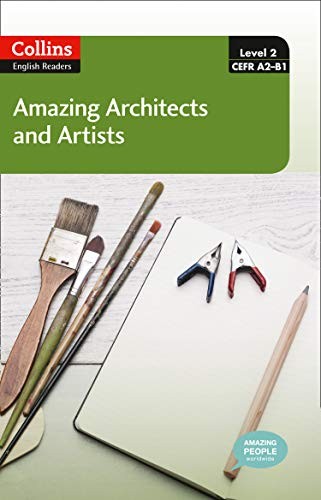 Collins English Readers Amazing Architects and Artists +CD (A.People Readers 2) A2-B1 kitap kapağı