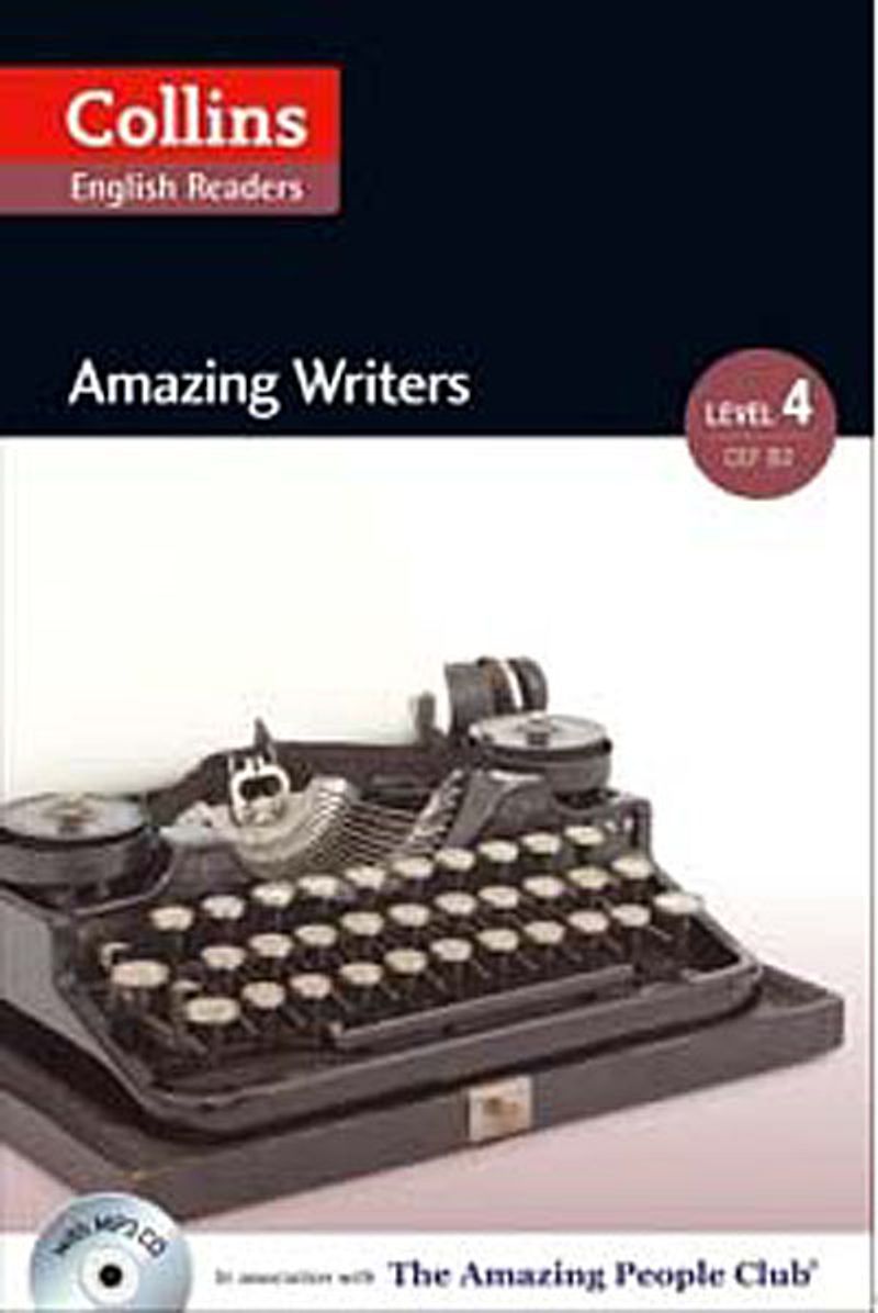 Amazing Writers +CD (A.People Readers 4) B2 kitap kapağı
