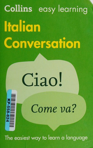 Easy Learning Italian Conversation kitap kapağı