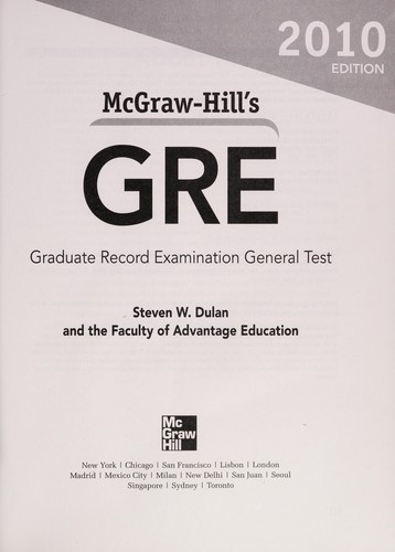 2010 Gre 7 Practice Tests kitap kapağı