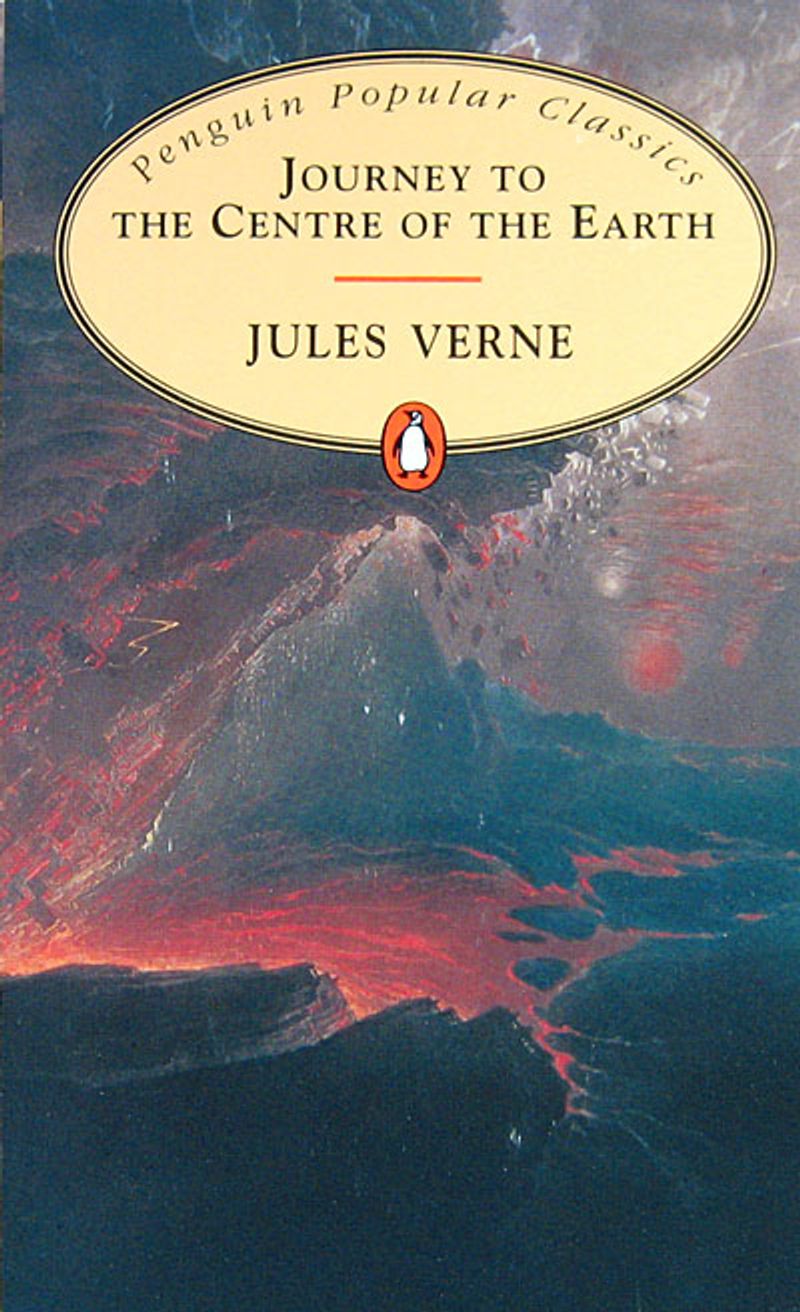 Journey To The Centre Of The Earth kitap kapağı