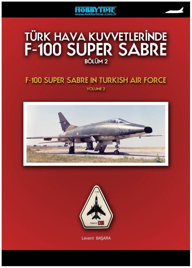 Türk Hava Kuvvetlerinde F-100 Super Sabre Bölüm-2 kitap kapağı