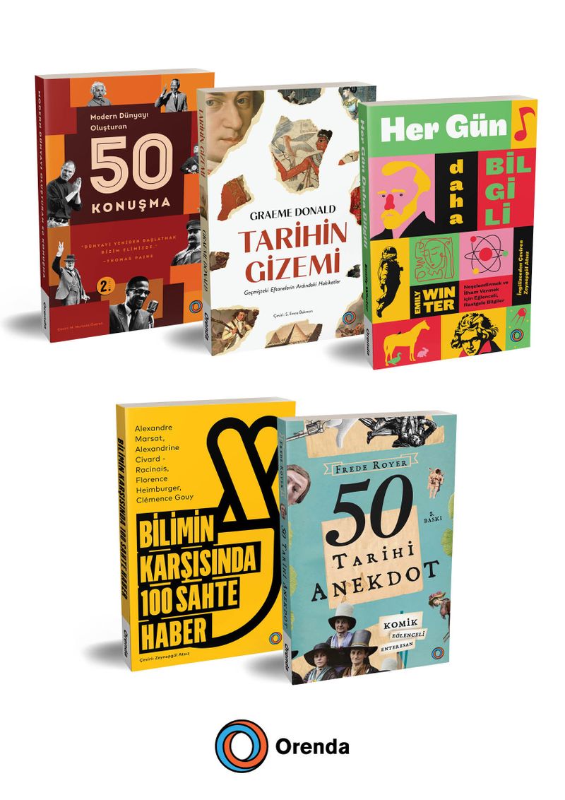 Popüler Tarih Seti (5 Kitap) kitap kapağı