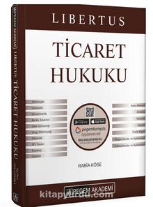 2022 KPSS A Grubu Libertus Ticaret Hukuku Konu Anlatımı kitap kapağı