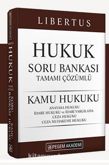 2022 KPSS A Grubu Libertus Hukuk Tamamı Çözümlü Soru Bankası ( Kamu Hukuk ) kitap kapağı