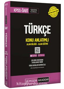 2022 KPSS ÖABT Türkçe Konu Anlatımlı kitap kapağı