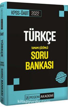 2022 KPSS ÖABT Türkçe Soru Bankası kitap kapağı