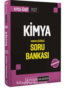 2022 KPSS ÖABT Kimya Tamamı Çözümlü Soru Bankası kitap kapağı