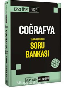 2022 KPSS ÖABT Coğrafya Tamamı Çözümlü Soru Bankası kitap kapağı