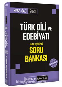 2022 KPSS ÖABT Türk Dili ve Edebiyatı Soru Bankası kitap kapağı