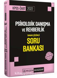 2022 KPSS ÖABT PDR Tamamı Çözümlü Soru Bankası kitap kapağı