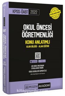 2022 ÖABT Okul Öncesi Öğretmenliği Konu Anlatımlı Video Destekli kitap kapağı