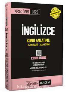 2022 KPSS ÖABT İngilizce Öğretmenliği Konu Anlatımlı kitap kapağı