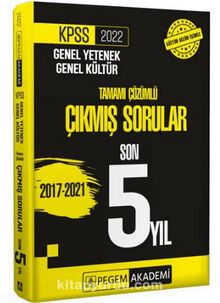 2022 KPSS Genel Yetenek Genel Kültür Çıkmış Sorular Son 5 Sınav kitap kapağı