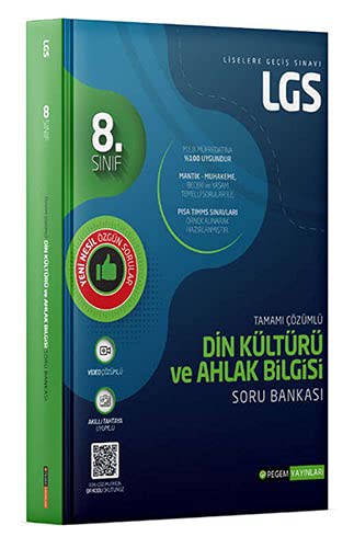 LGS Din Kültürü ve Ahlak Bilgisi Tamamı Çözümlü Soru Bankası kitap kapağı