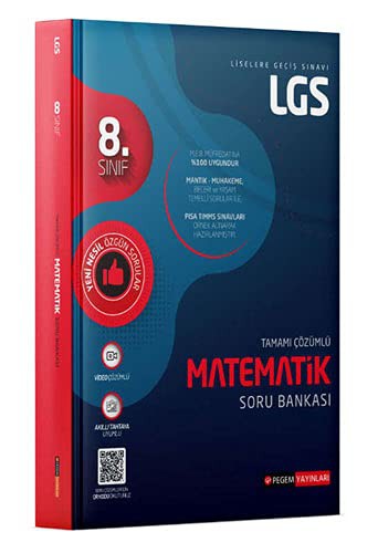LGS Matematik Tamamı Çözümlü Soru Bankası kitap kapağı