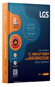 LGS T.C. İnkılap Tarihi ve Atatürkçülük Tamamı Çözümlü Soru Bankası kitap kapağı