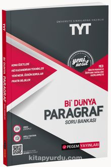 2022 Üniversite Sınavlarına Hazırlık TYT Bi’ Dünya Paragraf Soru Bankası kitap kapağı