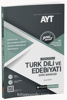 2022 AYT Tamamı Çözümlü Edebiyat Soru Bankası kitap kapağı