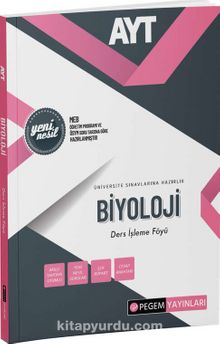 2022 AYT Biyoloji Ders İşleme Föyü kitap kapağı