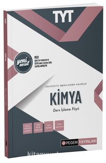 2022 TYT Kimya Ders İşleme Föyü kitap kapağı