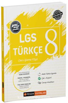 2022 LGS Türkçe Ders İşleme Föyü kitap kapağı