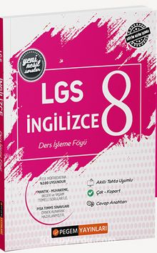 2022 LGS İngilizce Ders İşleme Föyü kitap kapağı